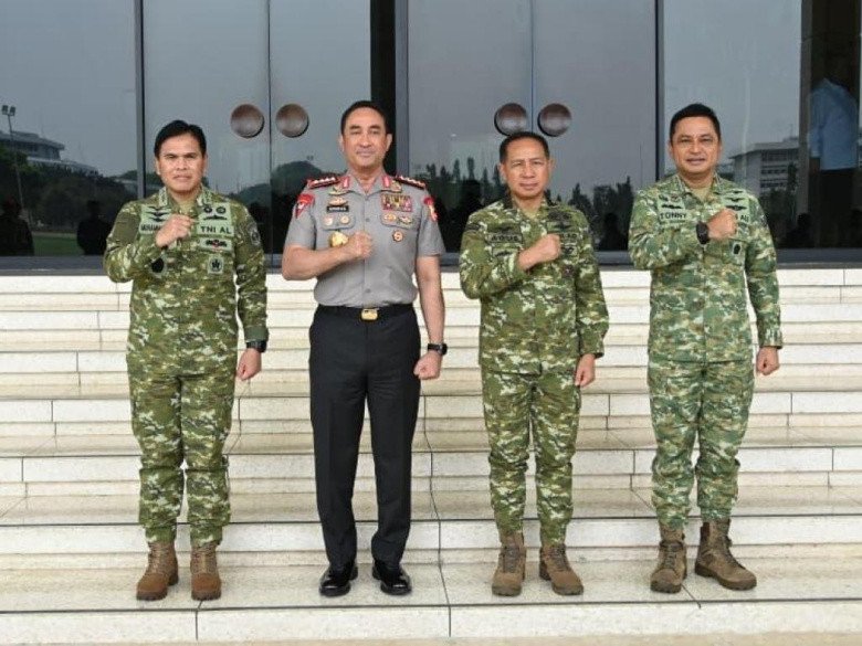 Kapolri Suyudi Temui Panglima TNI di Mabes Cilangkap, Ini yang Dibahas