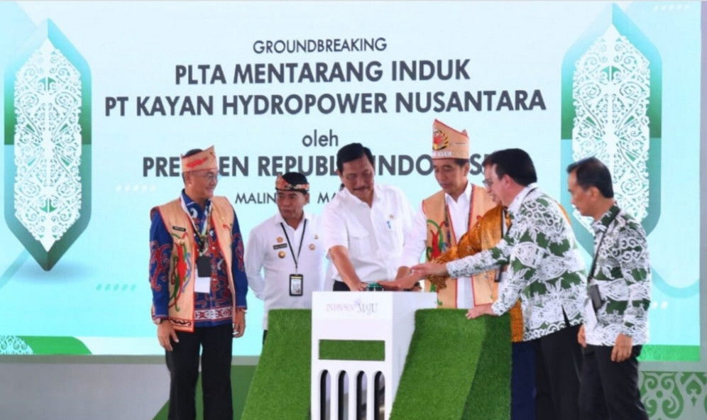 Transformasi Ekonomi Hijau, Presiden Jokowi Memulai Pembangunan PLTA di Kaltara