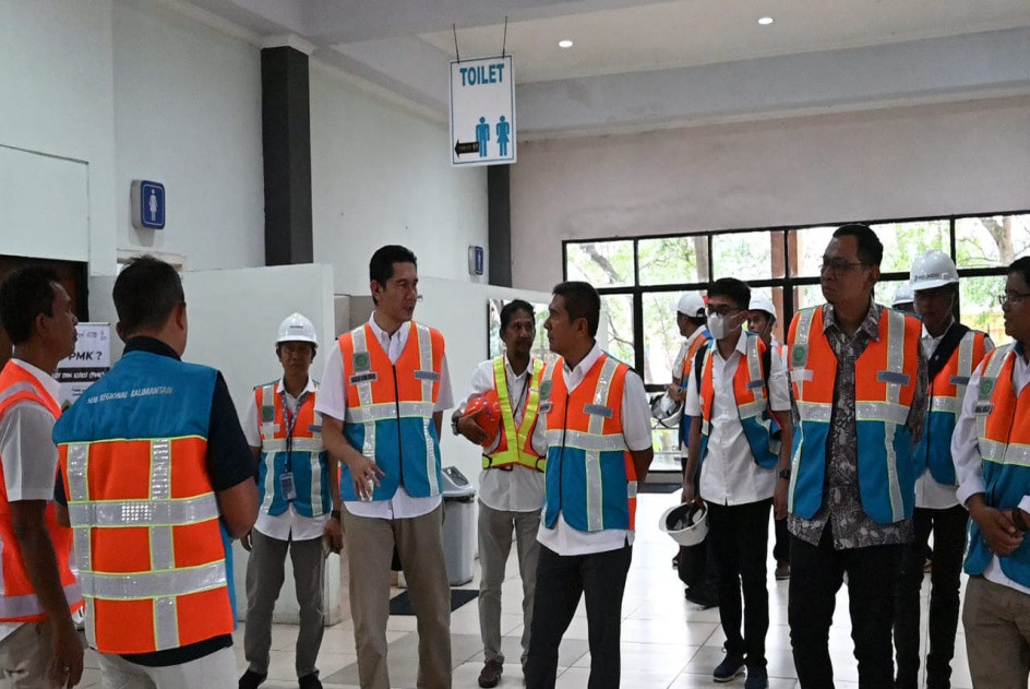 Kunker ke Banjarmasin, Dirut Pelindo: Terminal Penumpang Bandarmasih Siap Layani Pemudik