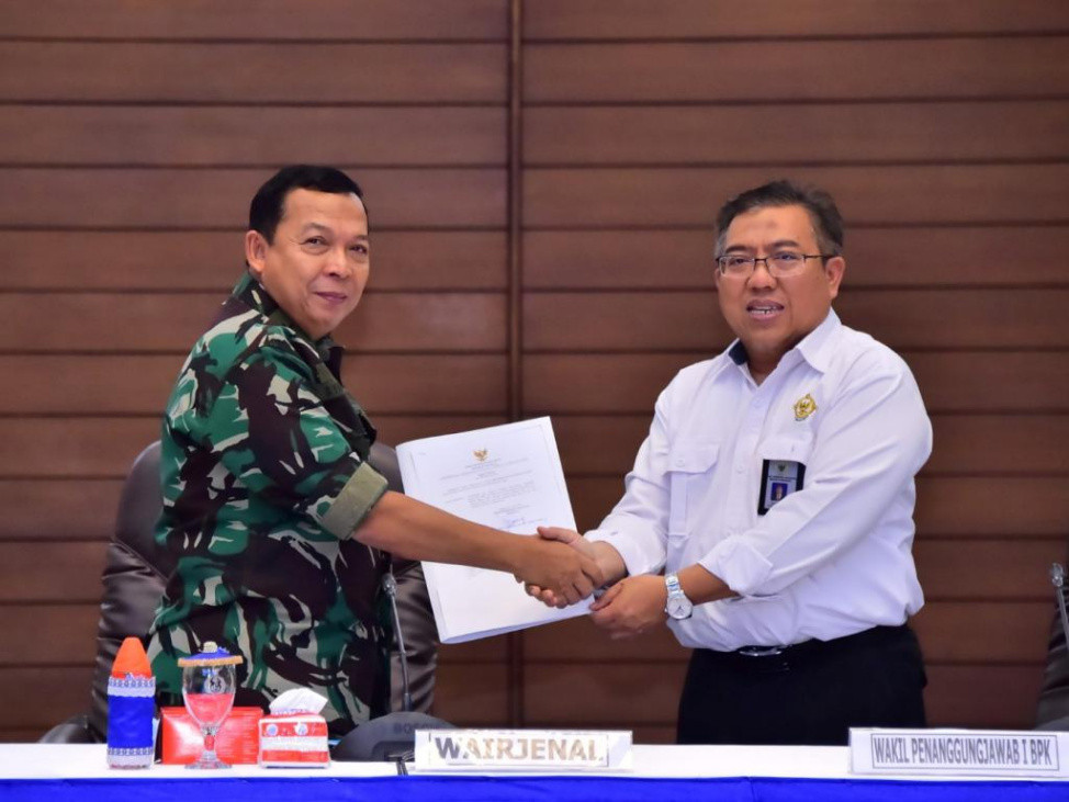 BPK Awasi Pengelolaan Anggaran Pertahanan TNI AL 