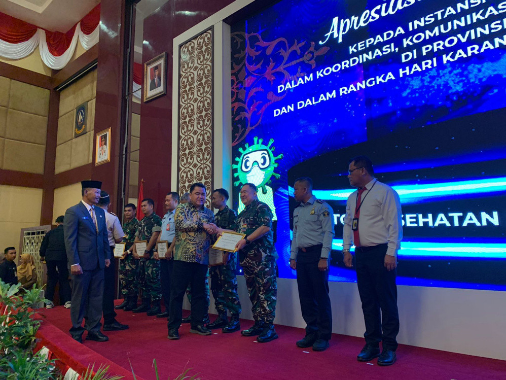 Totalitas Tangani Covid-19, RS TNI AL Dr Midiyato Suratani Raih Penghargaan dari Kemenkes