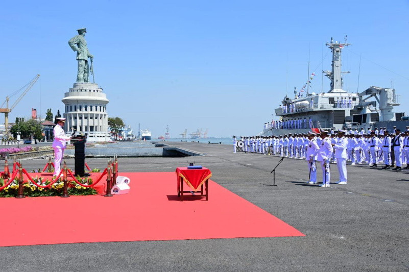 Kasal Resmikan 2 Kapal Perang Baru Pemburu Ranjau, Ini Spesifikasinya