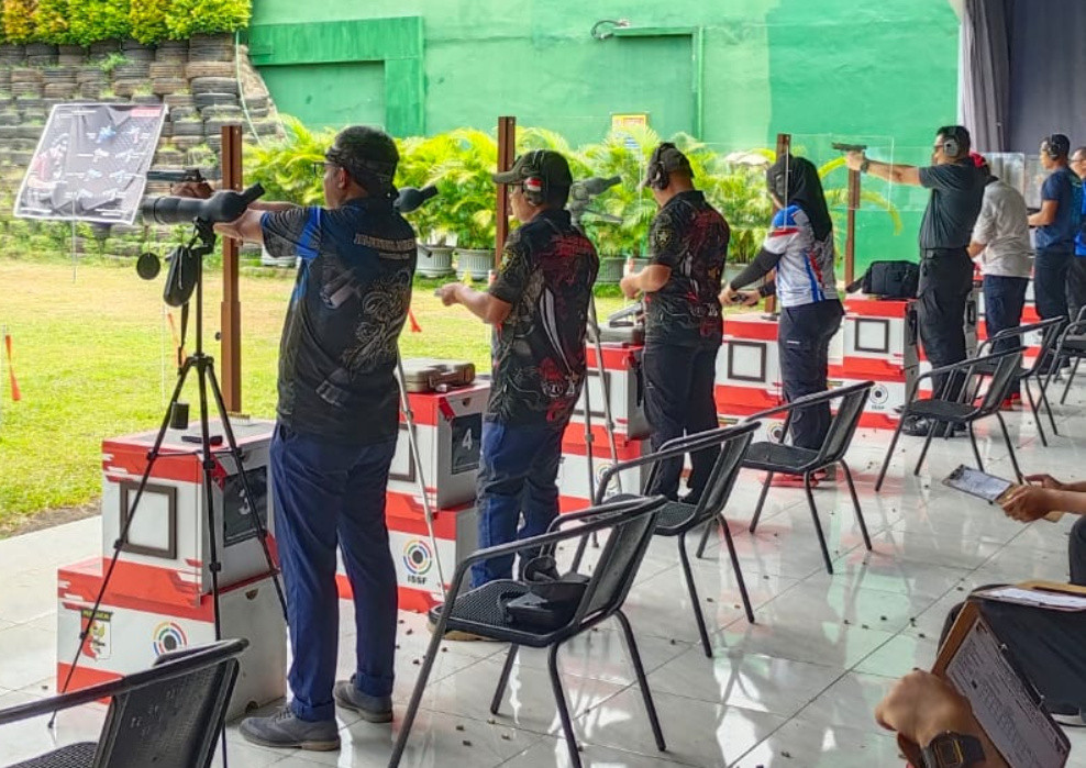 Mantap! TNI AL Dominasi Kejuaraan Menembak Danpaspampers Cup 2023 