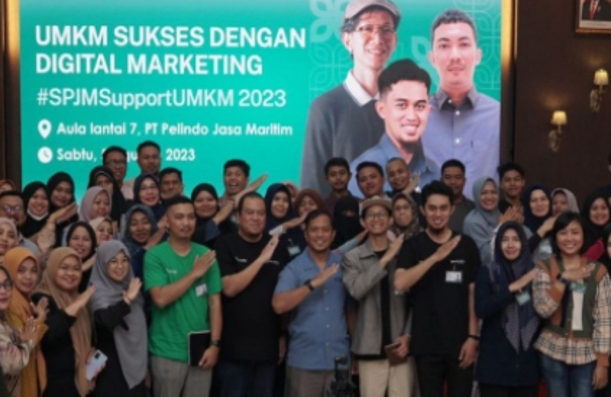 Subholding Pelindo Jasa Maritim Gandeng Komunitas Digital Marketing Bantu Bisnis UMKM