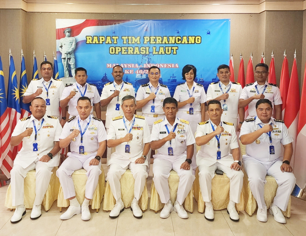 Amankan Selat Malaka  TNI AL- TL Diraja Malaysia  Rancang Patkor Malindo ke 159