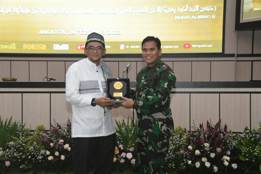 Peringatan Isra Miraj, Menjaga dan Meningkatkan Iman Prajurit TNI AL