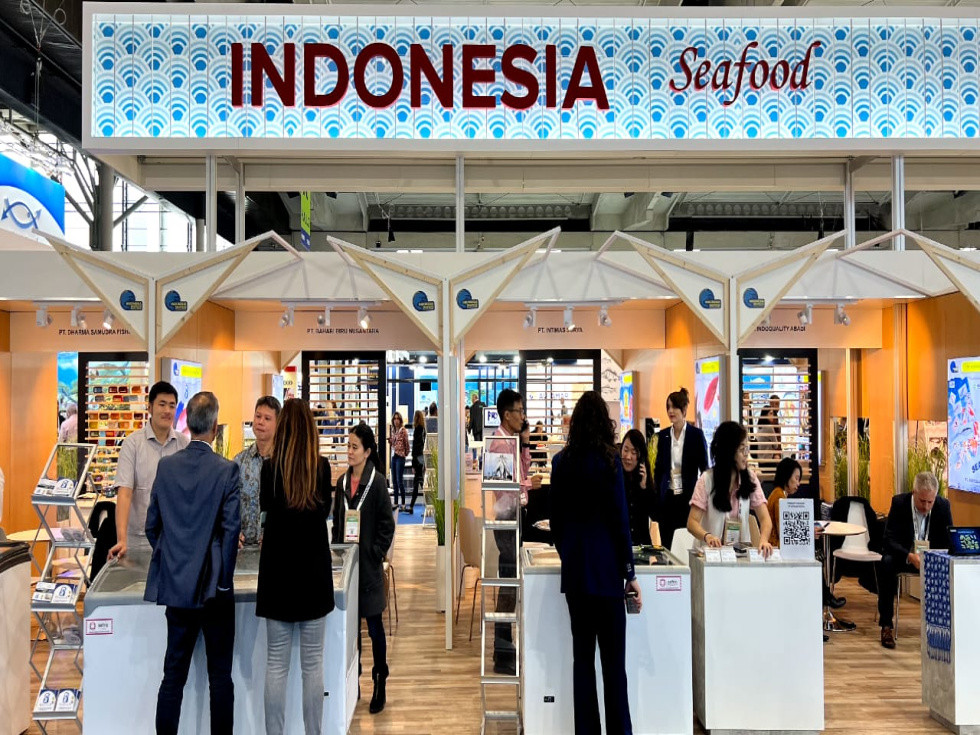 Indonesia Tembus Rp 803 M Transaksi Seafood Expo Global di Barcelona