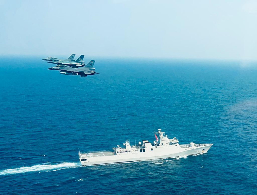 TNI AL dan TNI AU Kolaborasi Latihan Counter Sea Tactic 2023