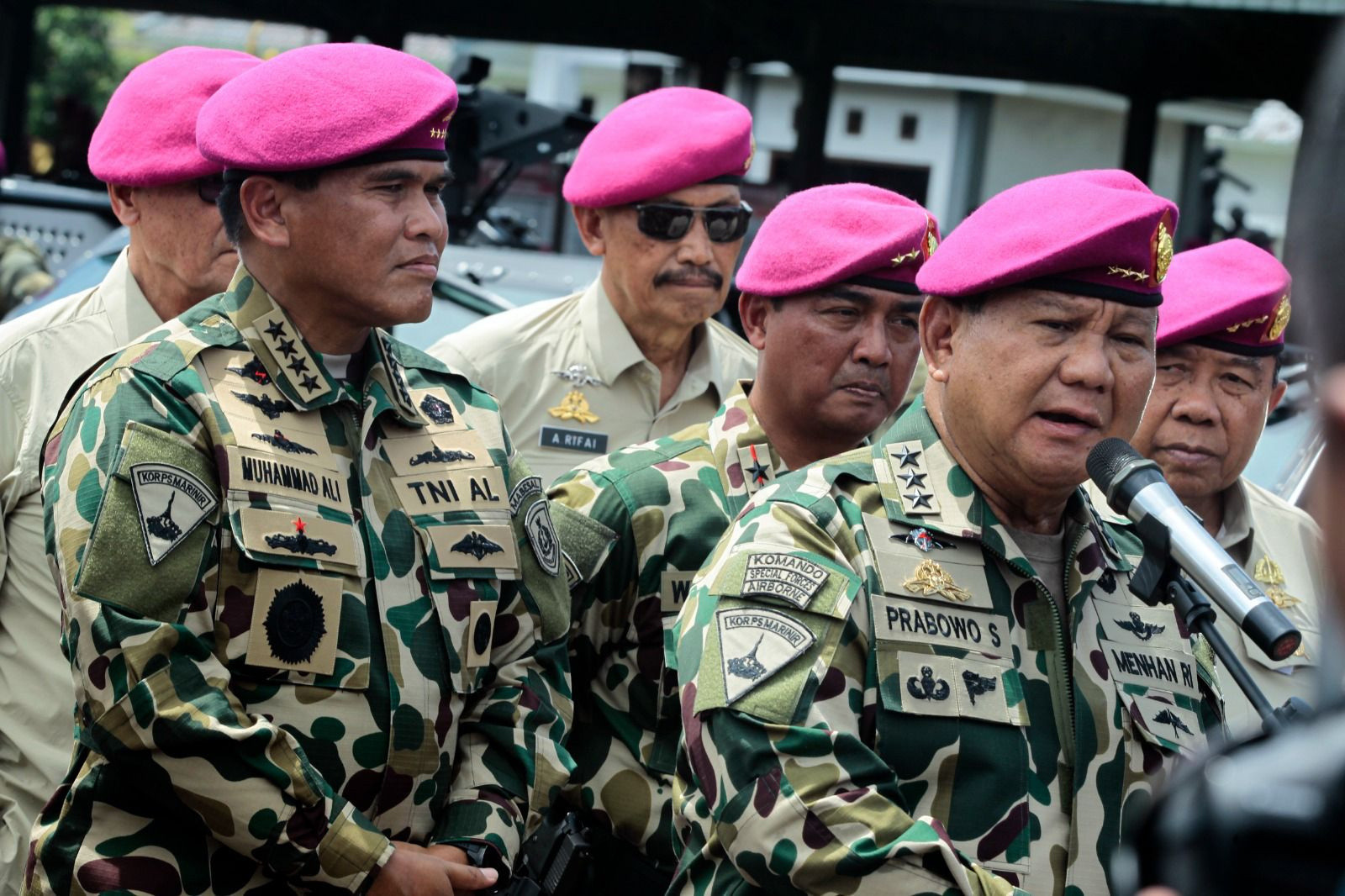 Menhan Prabowo: Korps Marinir TNI AL Aset Penting Kekuatan Negara