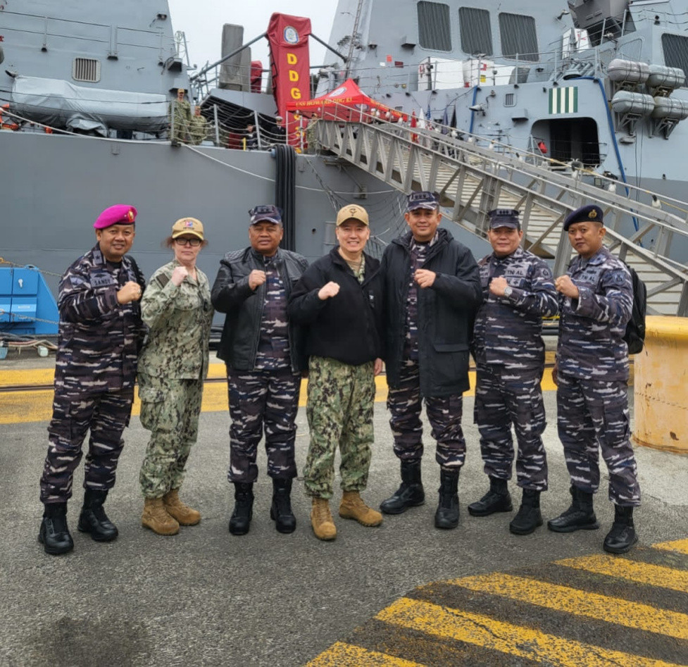 TNI AL dan US Navy Chaplain Tukar Pengalaman Soal Membina Mental Prajurit