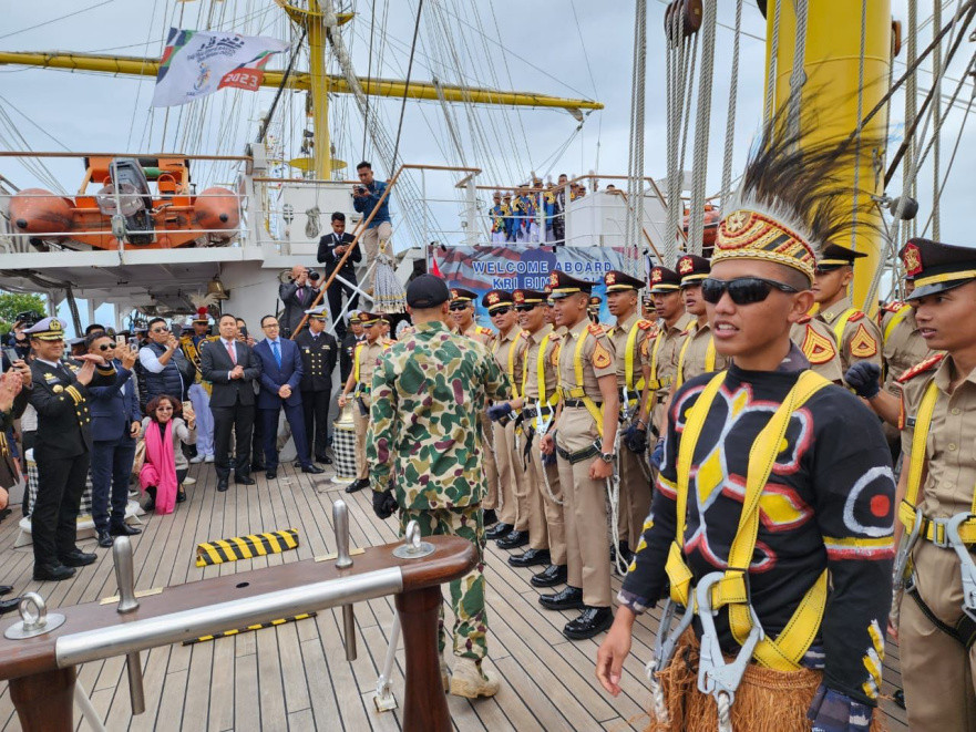 Jadi Tamu Kehormatan Hanse Sail 2023 di Jerman, KRI Bima Suci Disambut Hangat