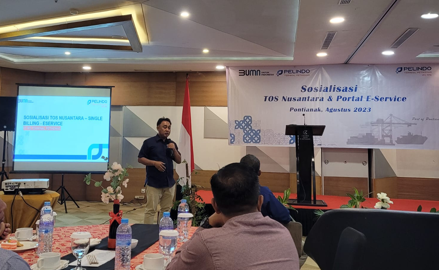 Pelindo Regional 2 Pontianak Tingkatkan Layanan Melalui TOS Nusantara