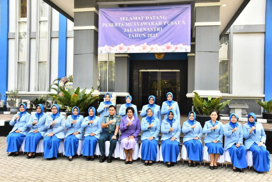 Jalasenastri Tingkatkan Produktivitas Keluarga TNI AL, Pilar Pembangunan Nasional