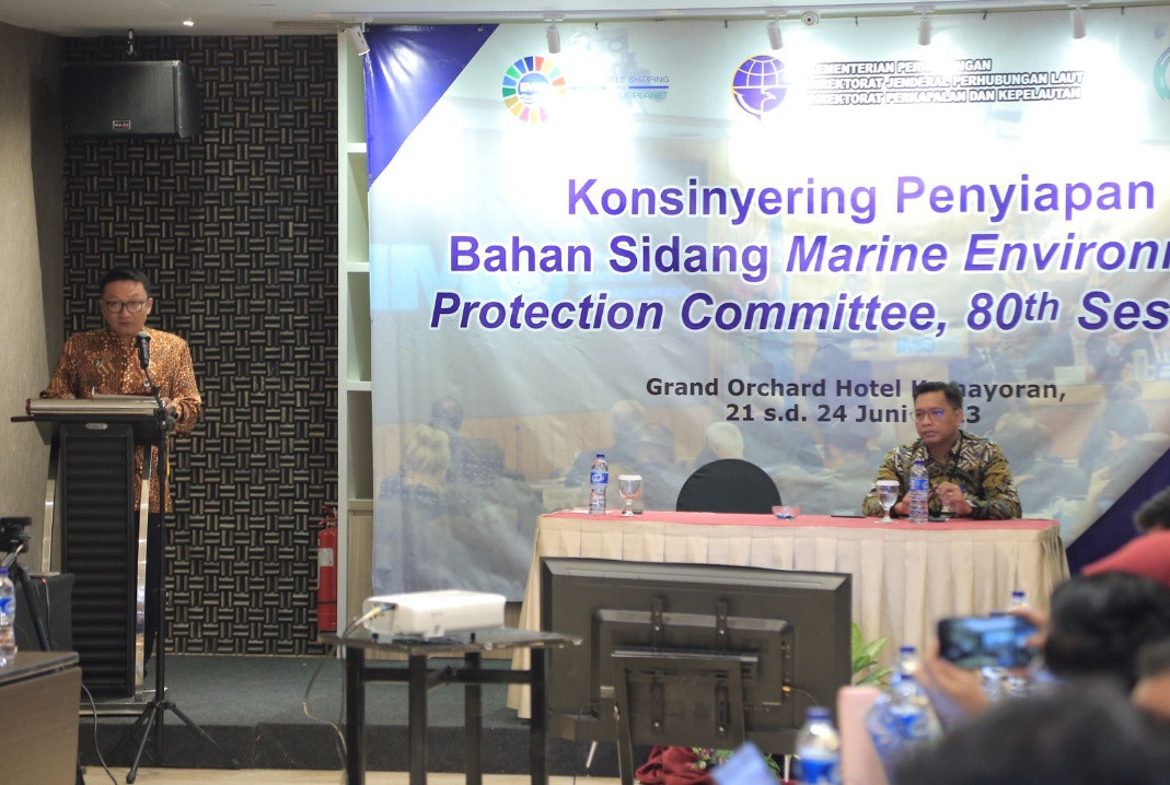 Jelang Sidang IMO MEPC-80 di Inggris, ini Materi Persiapan Delegasi Indonesia