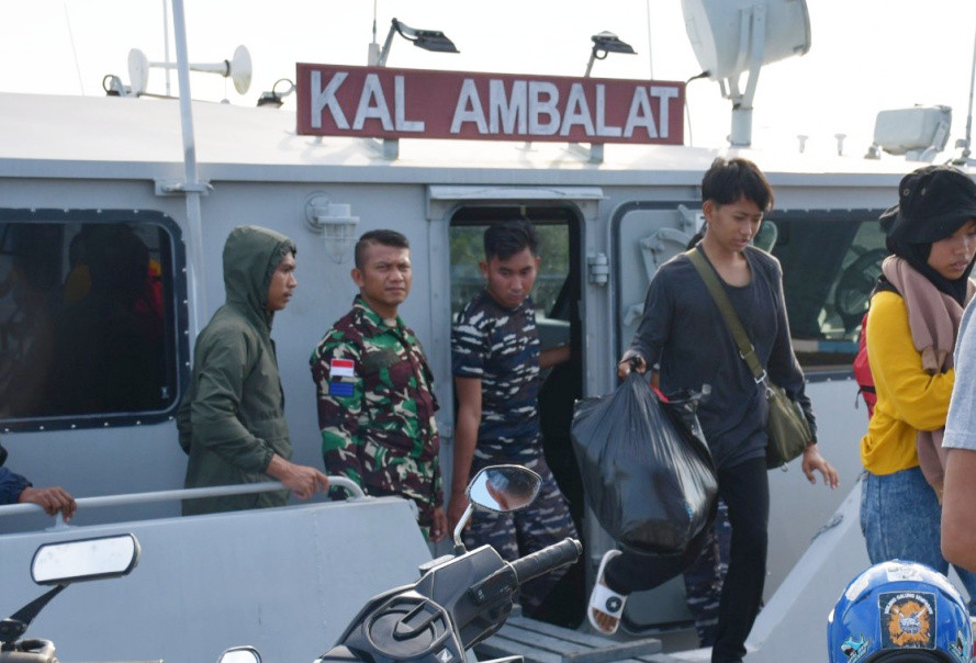 Speedboat Bawa 31 Calon Pekerja Ilegal Dikejar Aparat TNI AL di Perairan Nunukan