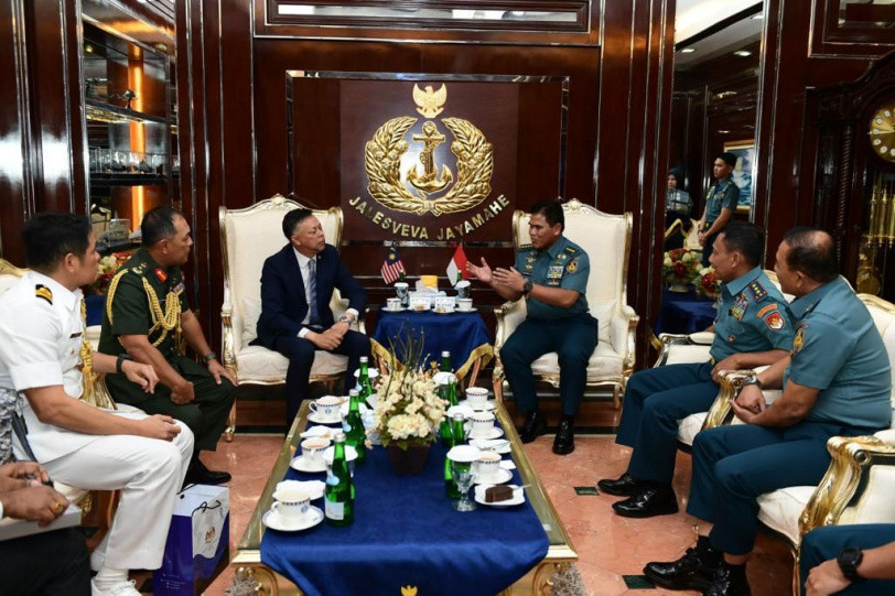 Kasal Terima Kunjungan  Dubes Malaysia