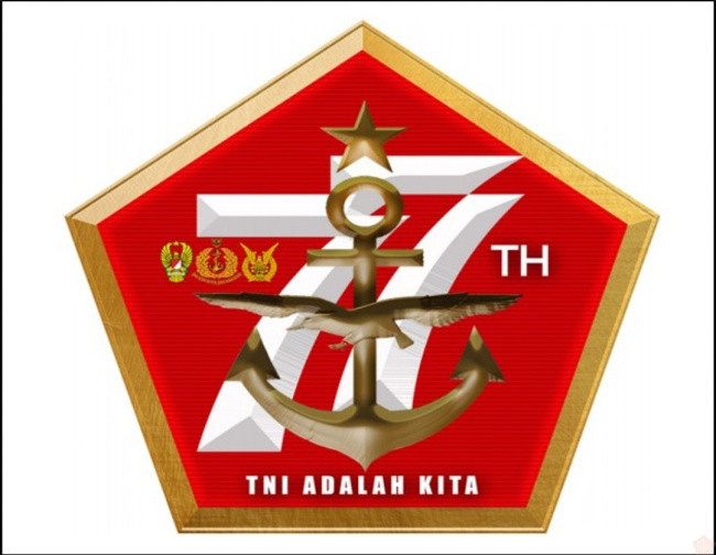 HUT Ke-77 TNI di Istana Merdeka Dimeriahkan Defile Kendaraan Tempur dan Atrakasi Pesawat